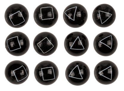 Glass Marble Game, ca. 1,6 cm,