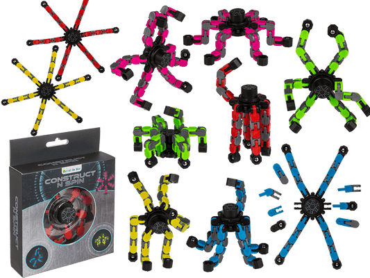 Construct N’ Spin with steel balls,