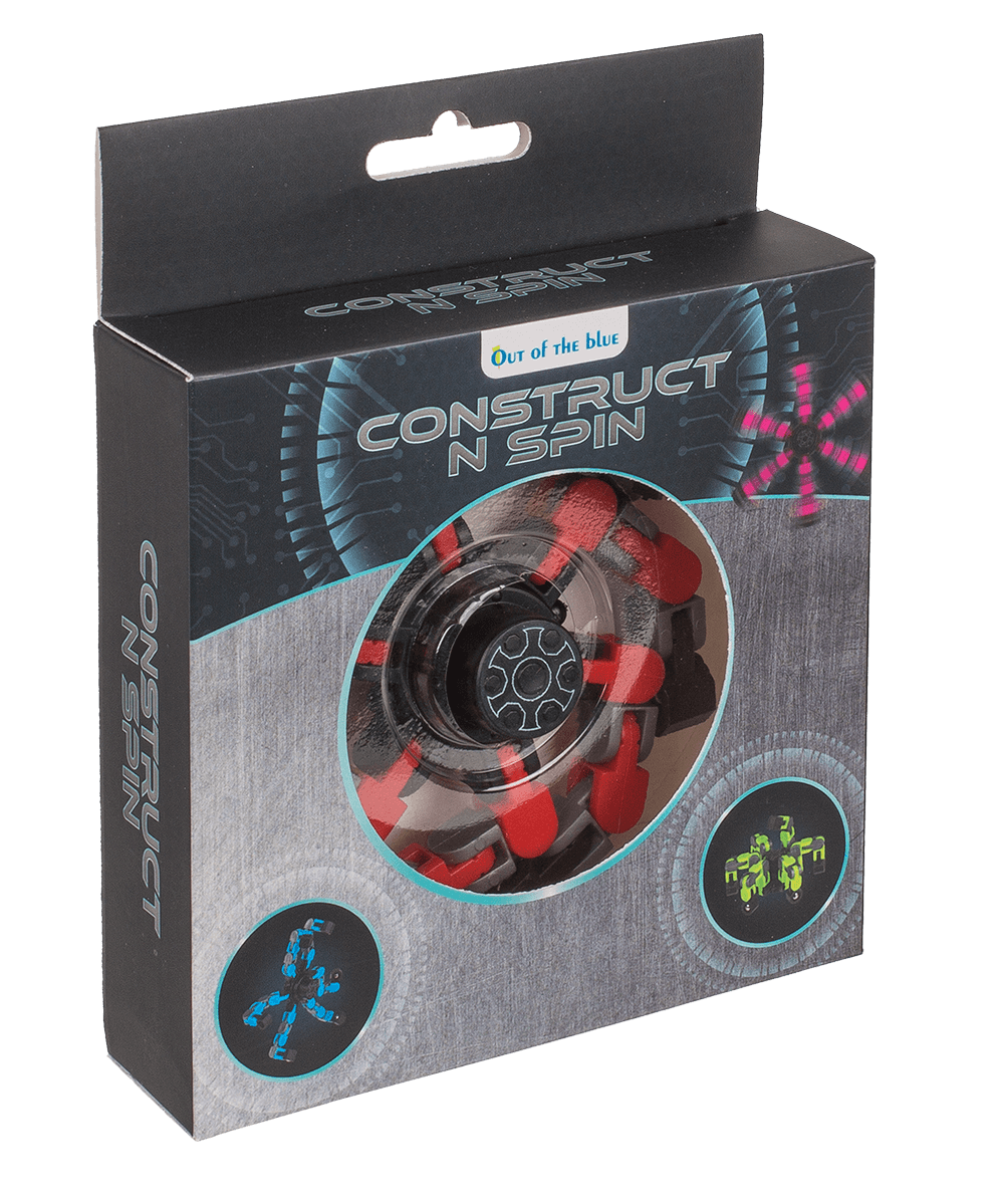 Construct N’ Spin with steel balls,
