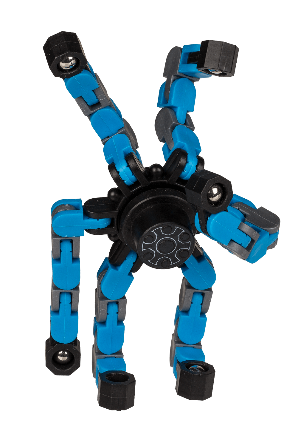 Construct N’ Spin with steel balls,