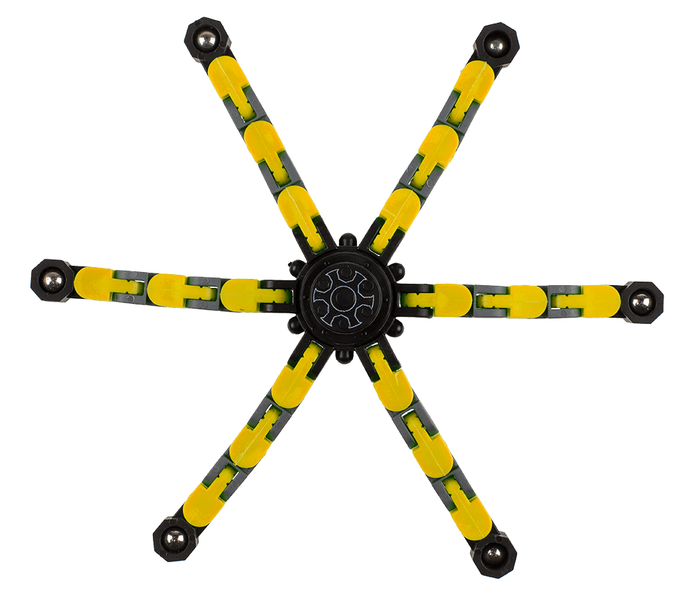 Construct N’ Spin with steel balls,