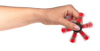 Construct N’ Spin with steel balls,