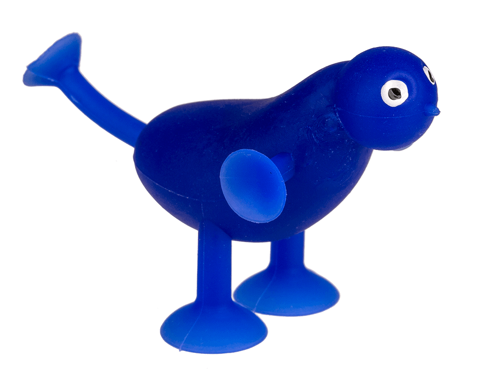 Silly Suction Animals, approx. 5 x 7 cm,