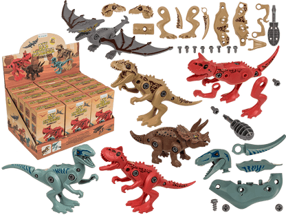 DIY Dinosaur Assembly Kit, STEM Toy,