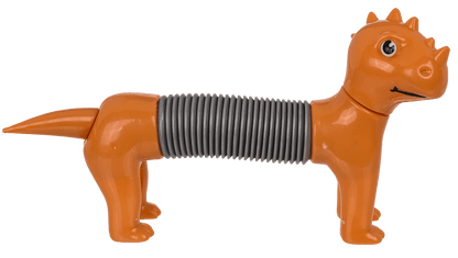 Stretchy Spring Dinosaur, approx. 6,5 x 14 cm -