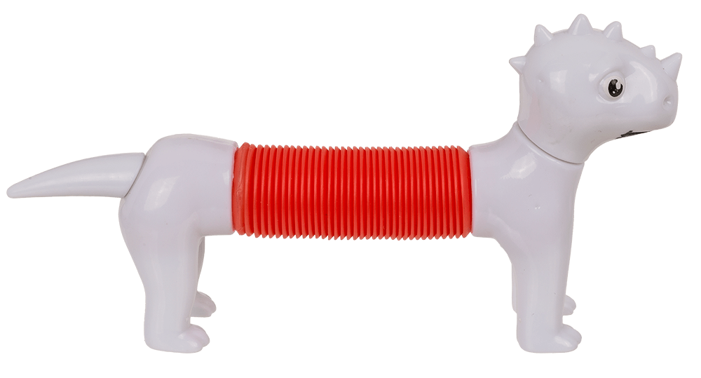 Stretchy Spring Dinosaur, approx. 6,5 x 14 cm -
