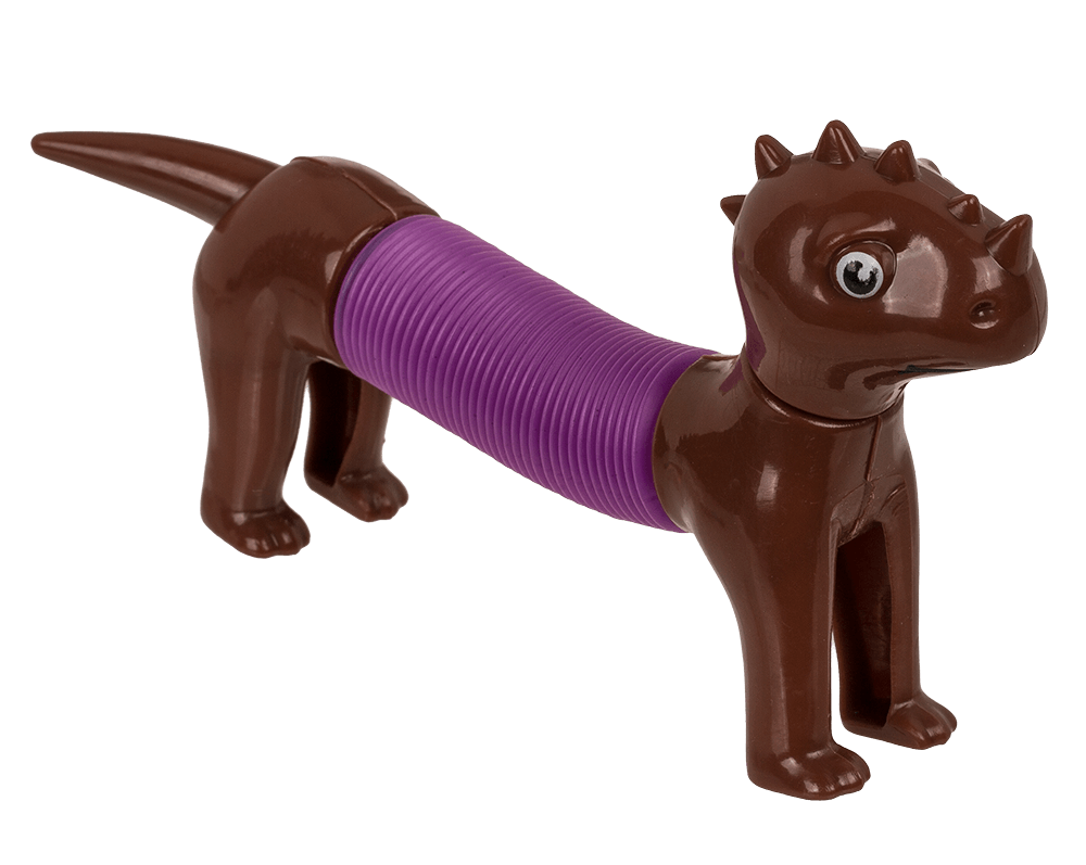 Stretchy Spring Dinosaur, approx. 6,5 x 14 cm -