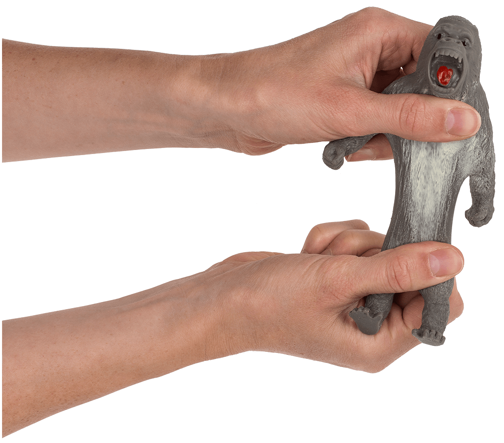 Stretchy Gorilla, approx. 8,5 x 10 cm,