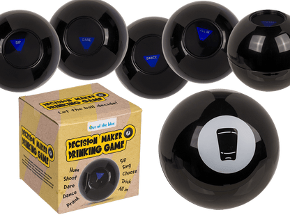 Decision Making Ball, Drinking Game.