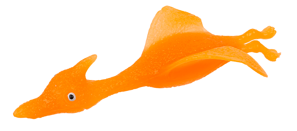 Slingshot, Dinosaur, approx. 13 x 4,5 cm,
