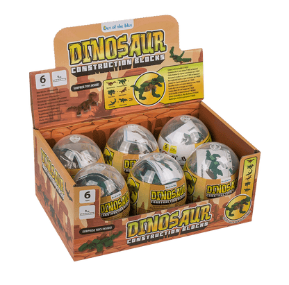 Construction blocks, Dinosaur, approx. 9 cm,
