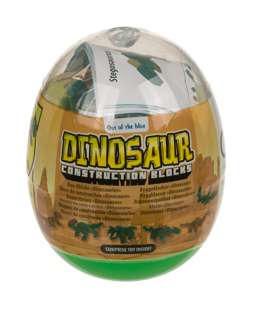 Construction blocks, Dinosaur, approx. 9 cm,