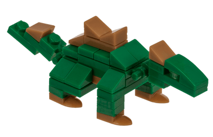 Construction blocks, Dinosaur, approx. 9 cm,