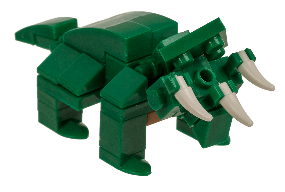 Construction blocks, Dinosaur, approx. 9 cm,