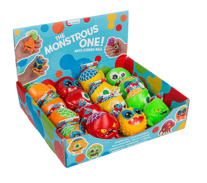 Squishy Mesh Monster, approx. 8,5 x 9 cm,