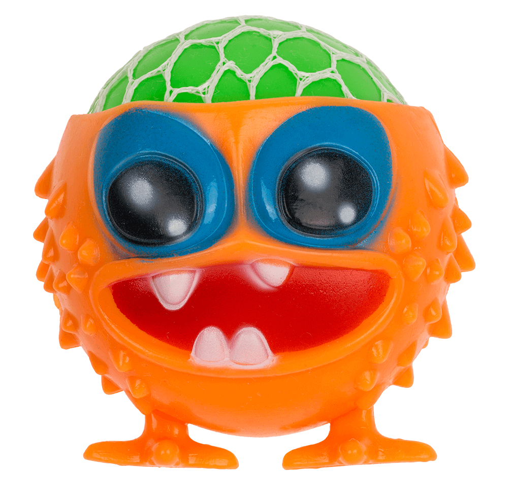 Squishy Mesh Monster, approx. 8,5 x 9 cm,