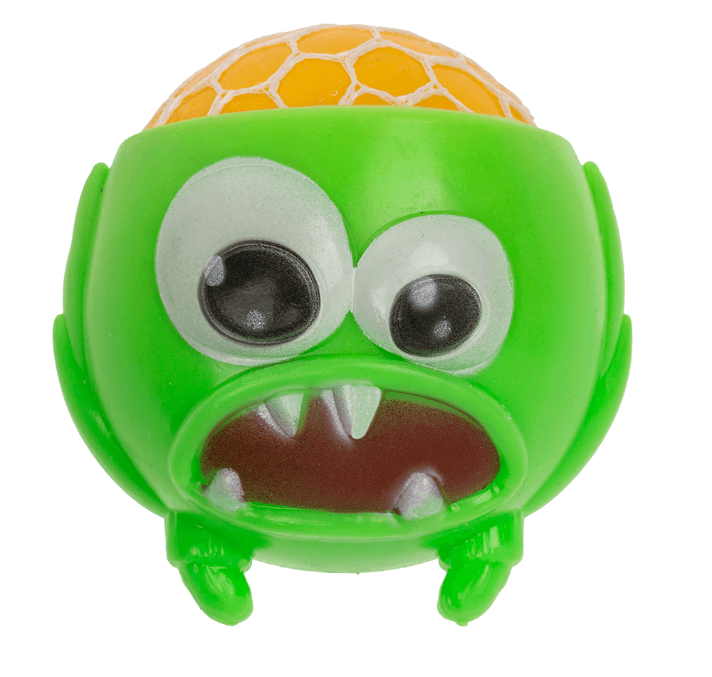 Squishy Mesh Monster, approx. 8,5 x 9 cm,