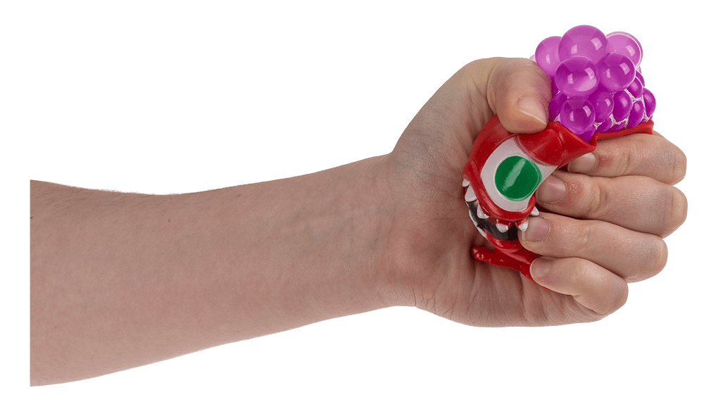 Squishy Mesh Monster, approx. 8,5 x 9 cm,