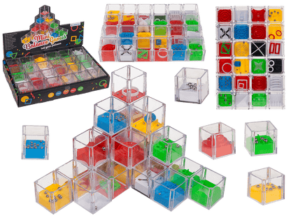 Mini balance games, 4 x 4 cm,