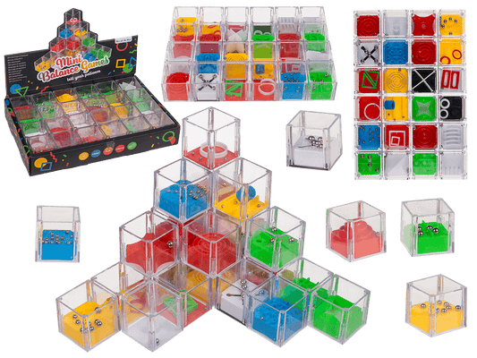 Mini balance games, 4 x 4 cm,