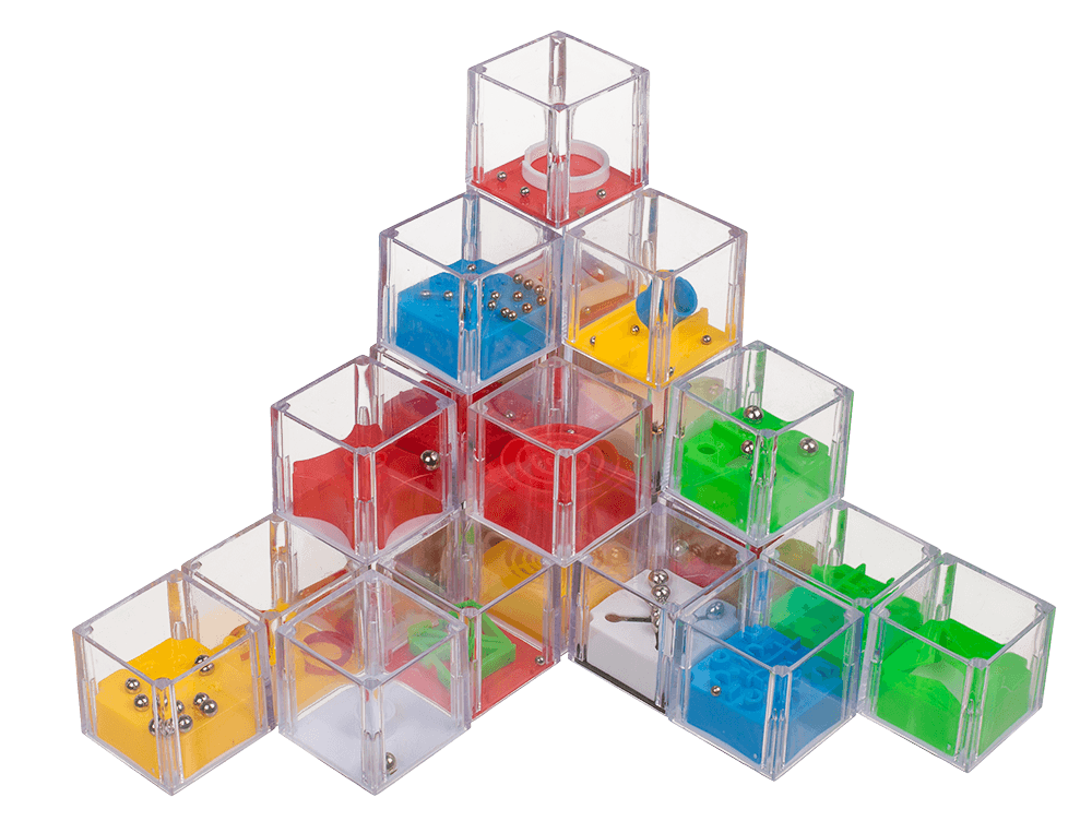 Mini balance games, 4 x 4 cm,