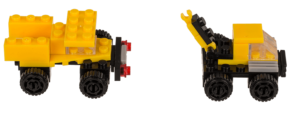 Construction blocks, Constructions Vehicles, 9 cm,