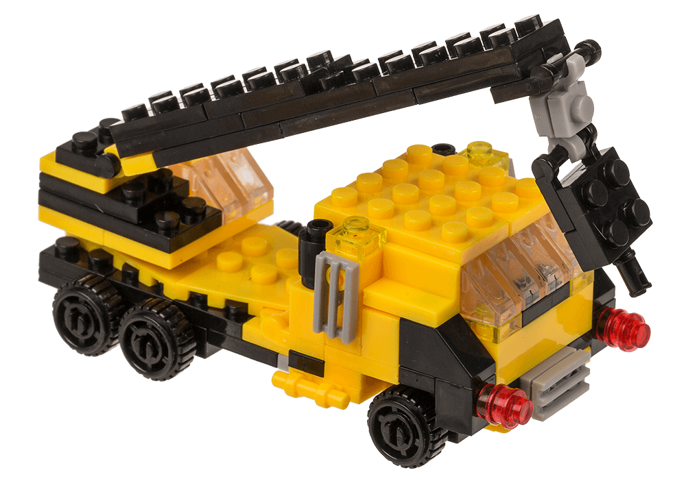 Construction blocks, Constructions Vehicles, 9 cm,