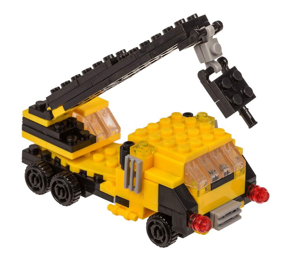 Construction blocks, Constructions Vehicles, 9 cm,
