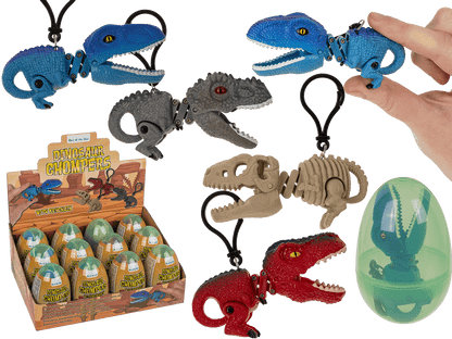 Dinosaur Chompers with keychain,