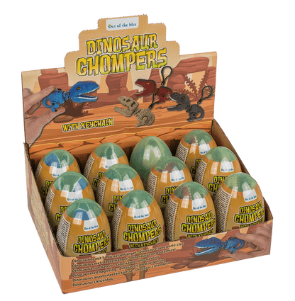 Dinosaur Chompers with keychain,