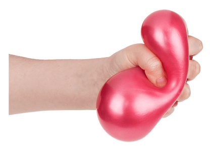 XL Ultra soft anti stress ball, Metallic,