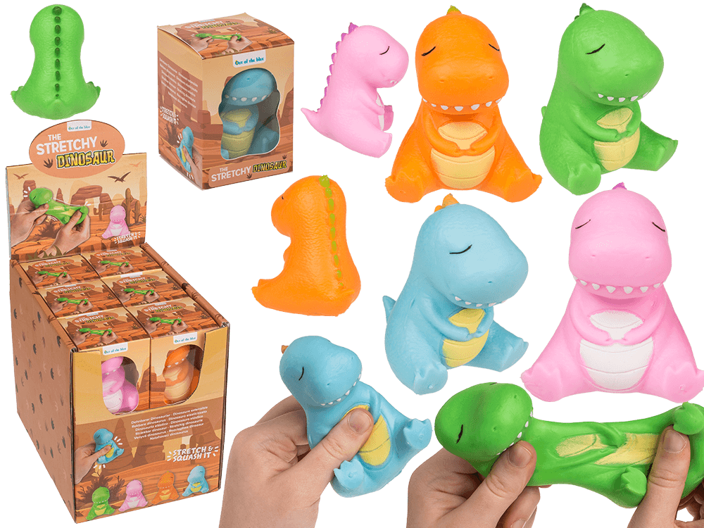 Stretchy Dinosaur, 7,5 cm,