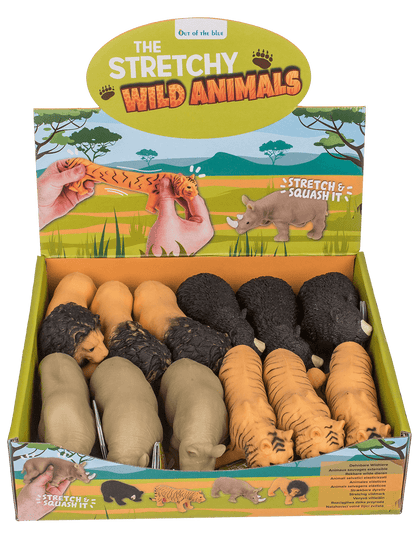 Stretchy Wild Animals. 13 cm,