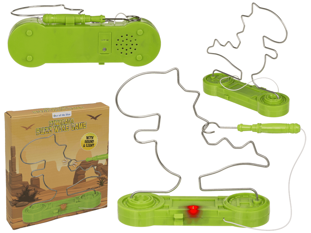 Hot wire game, Dinosaur,