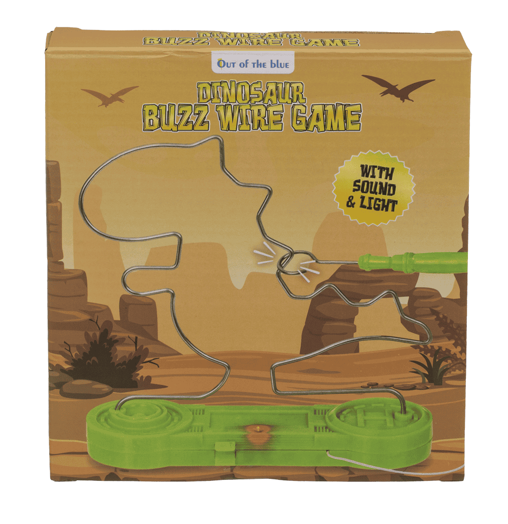 Hot wire game, Dinosaur,