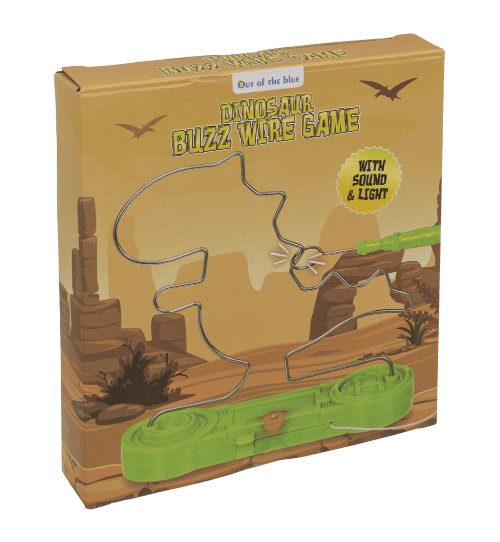 Hot wire game, Dinosaur,