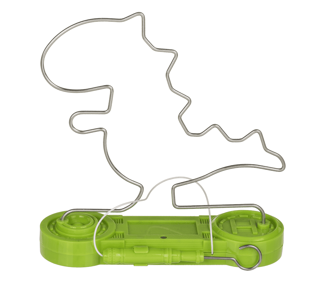 Hot wire game, Dinosaur,