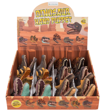 Hand puppet, Dinosaur, 10 cm,