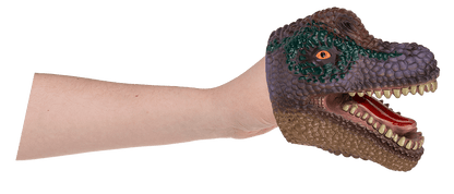 Hand puppet, Dinosaur, 10 cm,