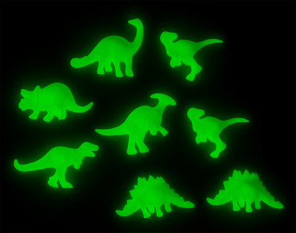 3D Dinosaurs, Glow in the dark,