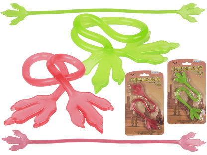 Stretchy/Sticky Dinosaur Claw, approx.  34,5 cm,