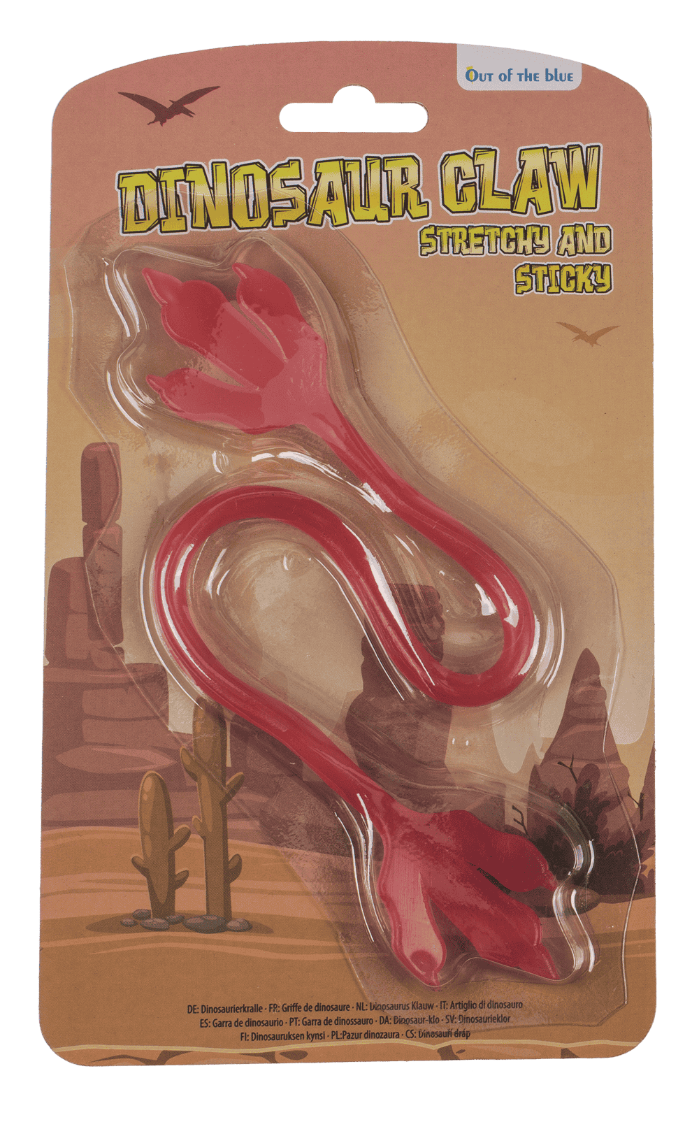 Stretchy/Sticky Dinosaur Claw, approx.  34,5 cm,