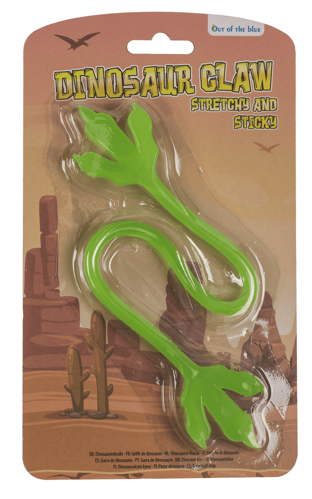 Stretchy/Sticky Dinosaur Claw, approx.  34,5 cm,