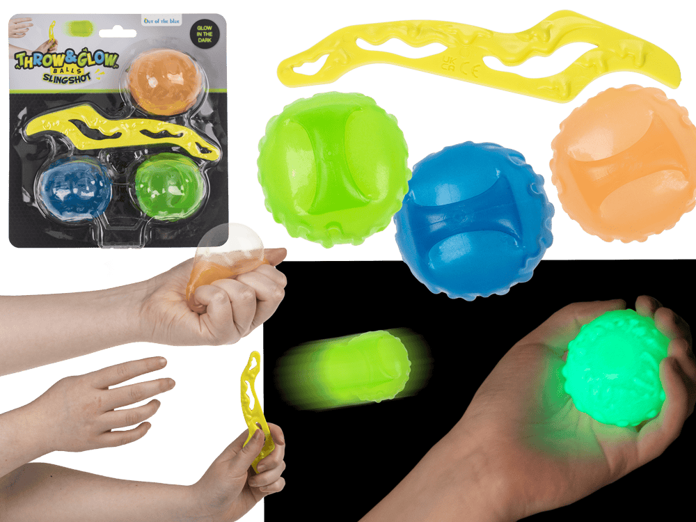Slingshot, Throw & Glow Balls