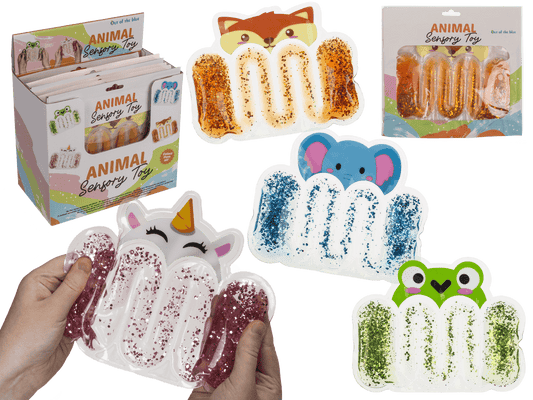 Animal Sensory Toy with Glitter,
