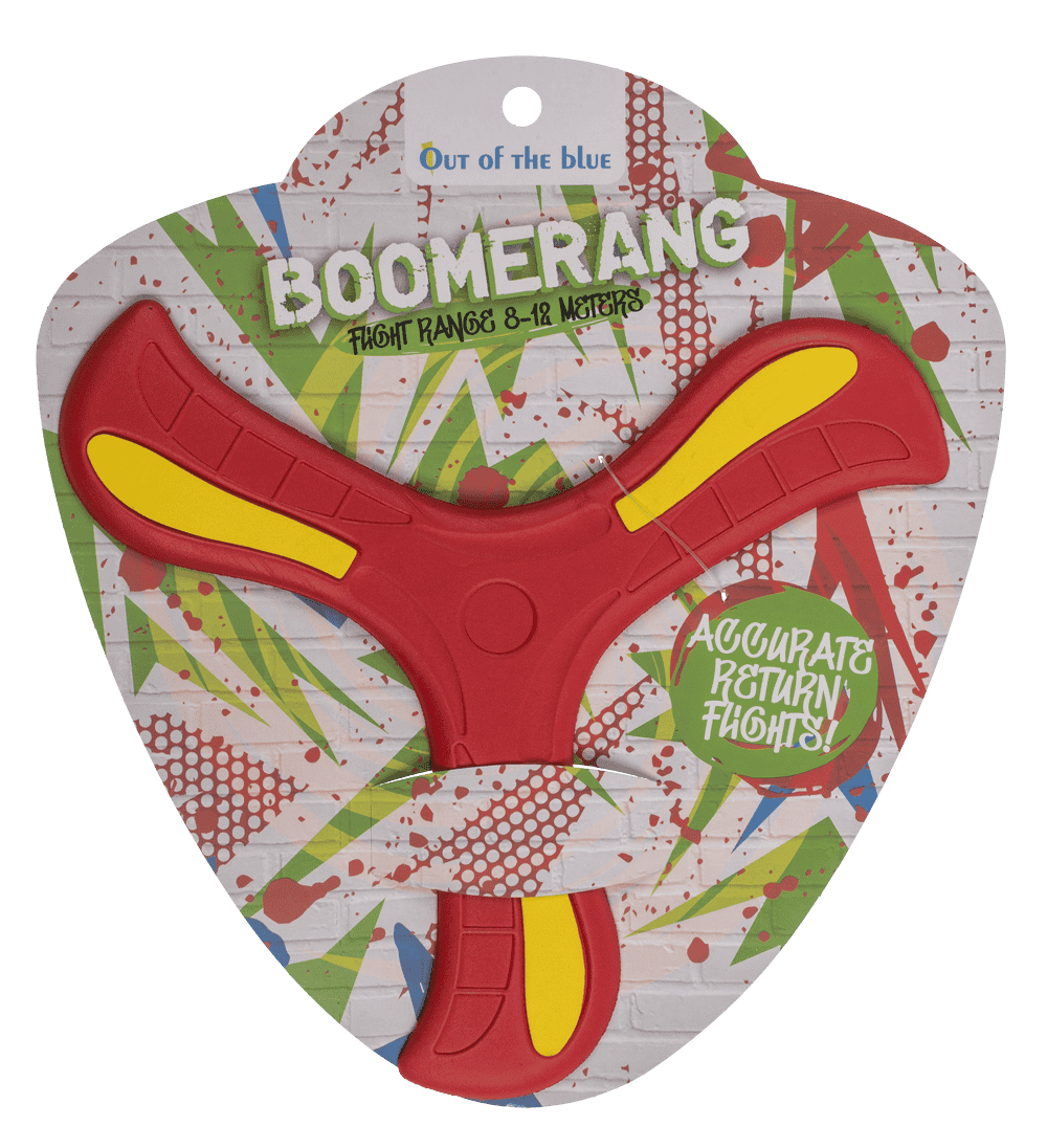 Boomerang, 8-12m range, 3 colors ass.