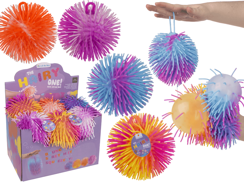 Hairy puffer ball, 15 cm,