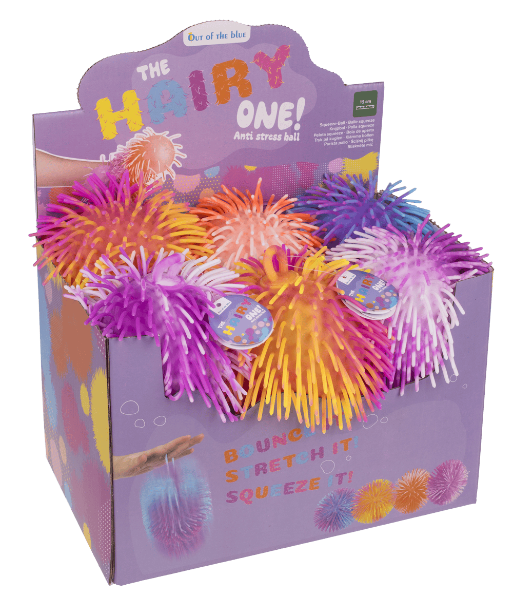 Hairy puffer ball, 15 cm,