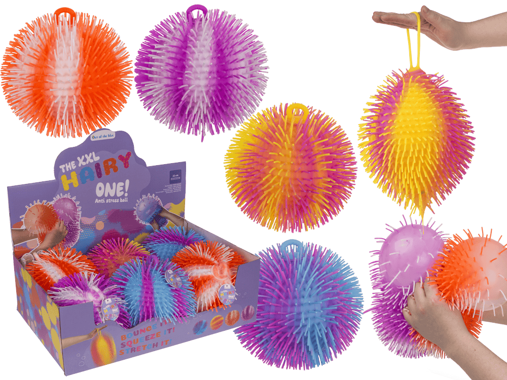 Hairy puffer ball, 22 cm,