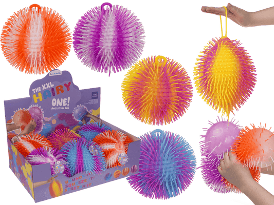 Hairy puffer ball, 22 cm,